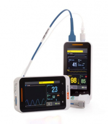 Capnography and Pulse Oximeter Monitor